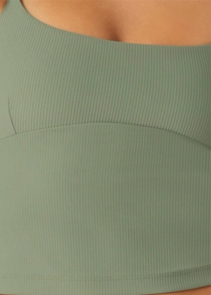 Elemental Rib Tank Bra Combo