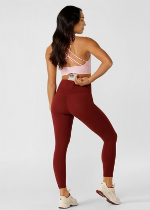 Lotus No Chafe Phone Pocket Ankle Biter Leggings 