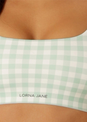 Sweet Gingham Sports Bra